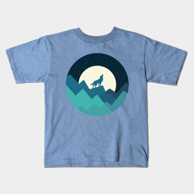 Keep The Wild In You Kids T-Shirt by AndyWestface